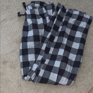 Plaid flannel PJ pants